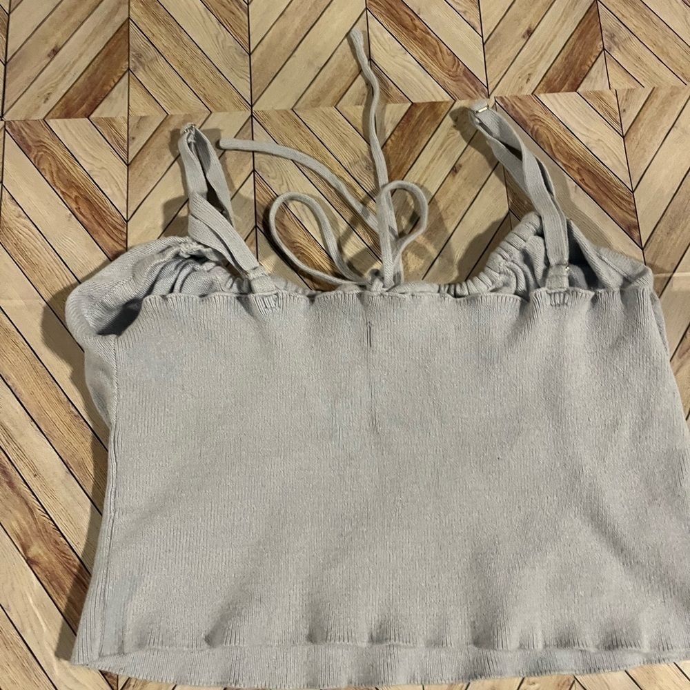 L.A. Hearts White Tank Sweater